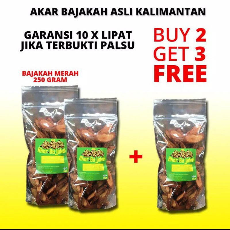 

akar bajakah kalalawit merah 250gr asli kalimantan