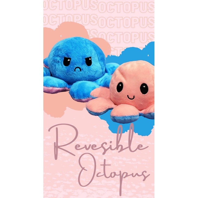 reversible octopus boneka