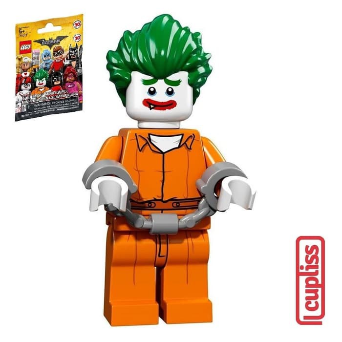 sealed - Arkham Asylum Joker LEGO 71017 Minifigure Batman Movie no 8