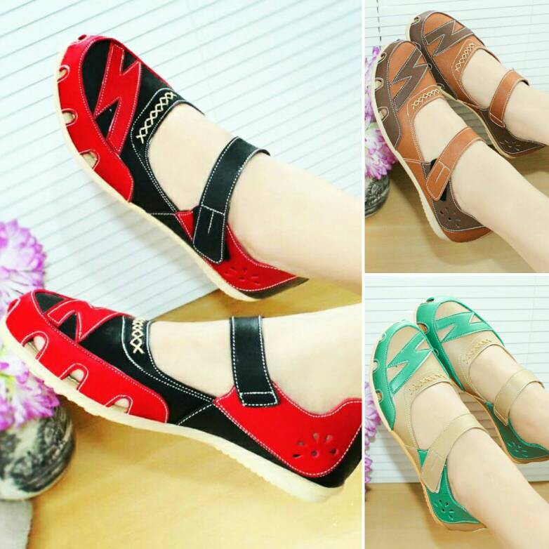 Sepatu Wanita Flat Thunder Mulan 1492