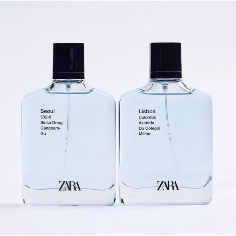 Parfum Ori Pria Zara Seoul + Zara Lisboa For Men EDT 100ml