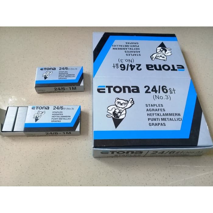

Isi Staples Merk Etona No 3 ( 24/6 )