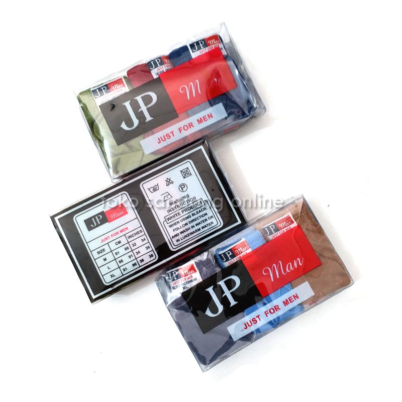 Celana dalam pria JP MAN ARGUN cd pria sempak {3pcs}