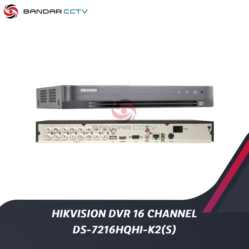 HIKVISION DVR 16 CHANNEL DS-7216HQHI-K2(S)