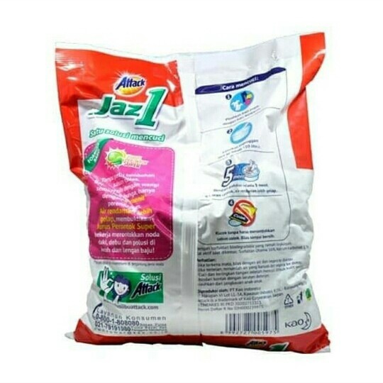 Attack Detergent Powder Jaz1 Semerbak Cinta 1.7kg