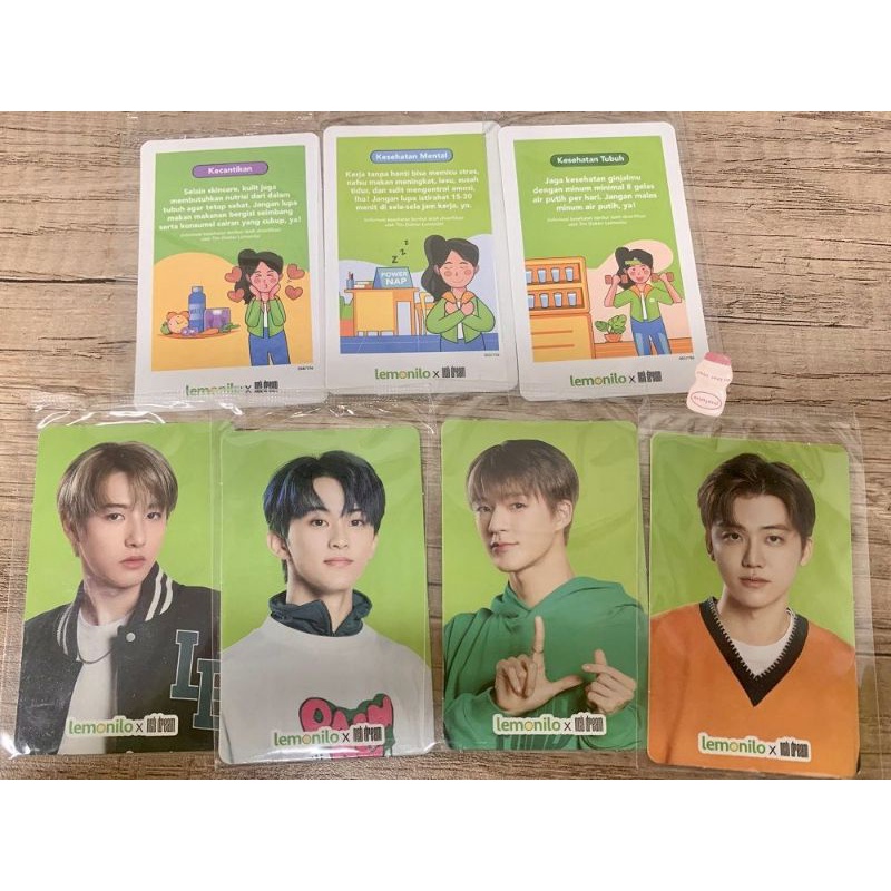 OFFICIAL PHOTO CARD NCT DREAM X LEMONILO