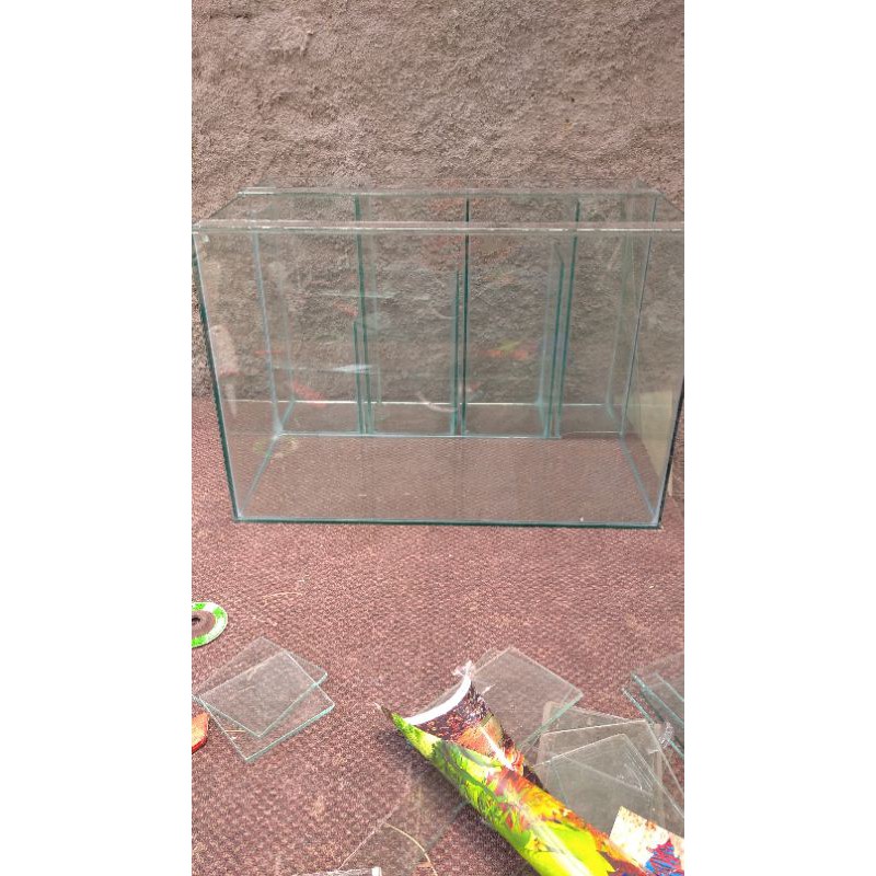 aquarium 60x40x40 filter belakang
