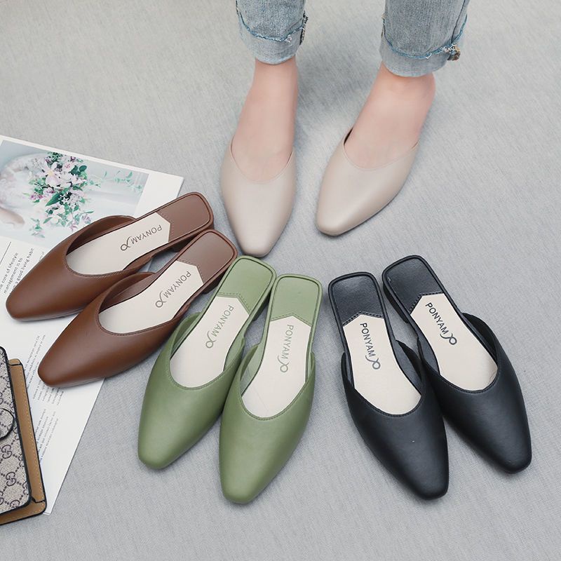 Sepatu Flat jelly Wanita Polos Ponyam import S2