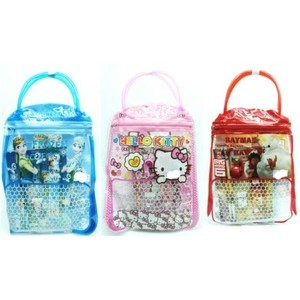 set stationery tas doraemon hello kitty big hero spiderman