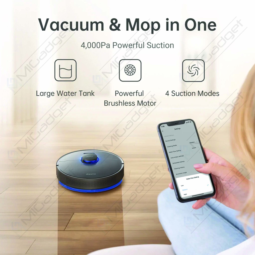 Dreame Z10 Pro Robot Vacuum Cleaner and Mop Auto Empty Dust