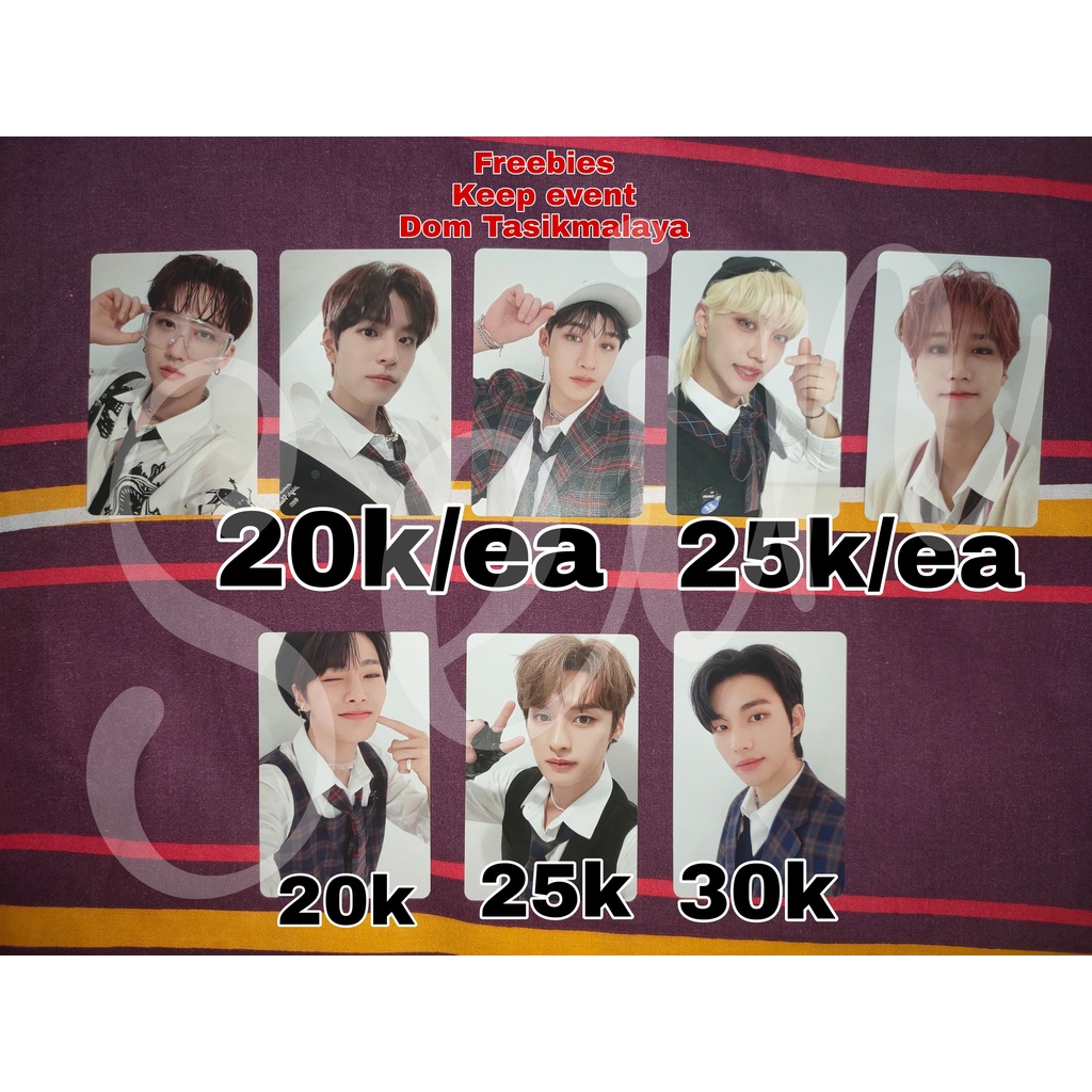 Pc Photocard Haje Han HJ Bangchan Changbin Lino Ayen in Seungmin Felix Set Skz Stray Kids Christmas 