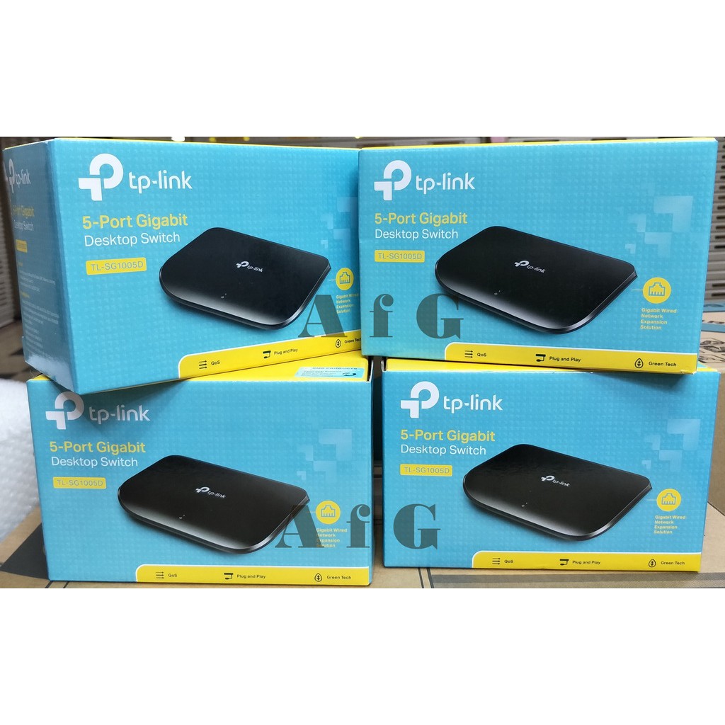 TP-LINK TL-SG1005D : 5 Port Gigabit Desktop Switch Hub