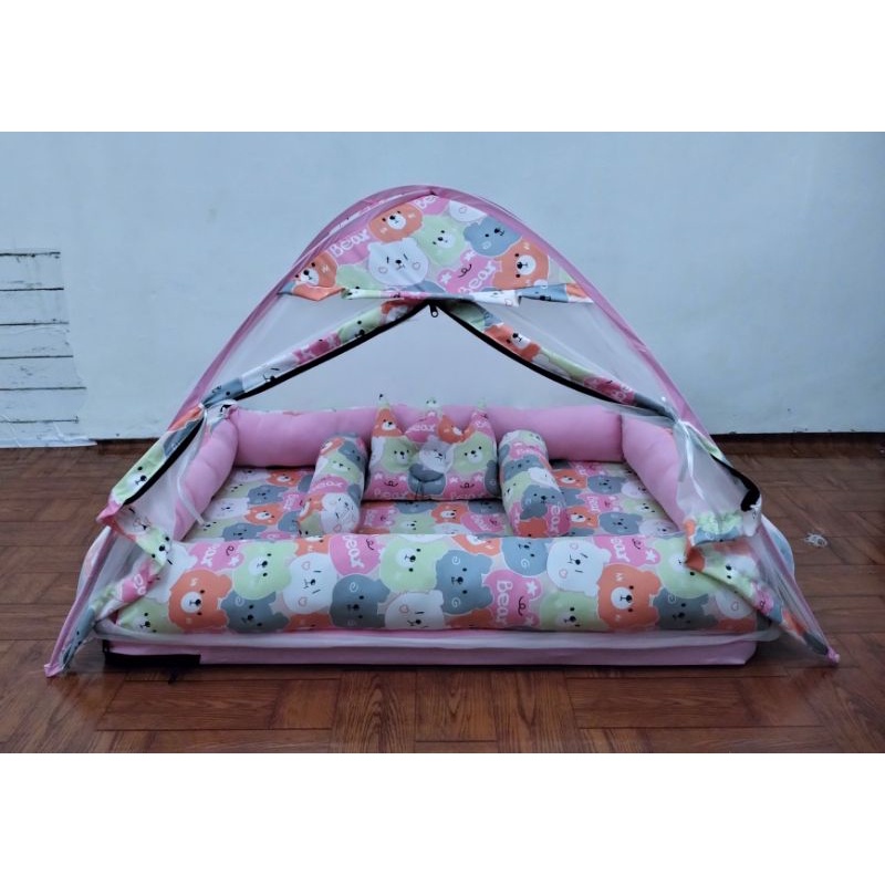 Kasur Bayi Kolam Kulambu Tenda Motif Super Cantik Bisa COD