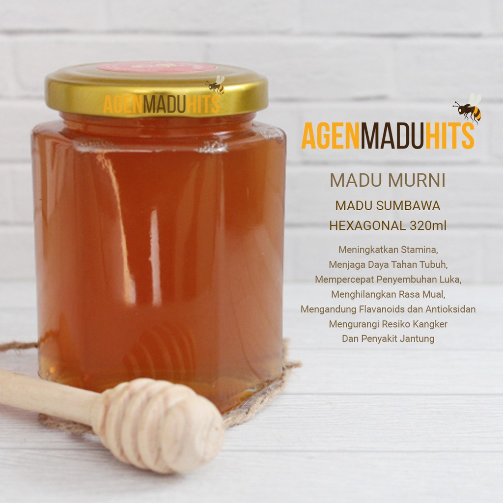 

Madu Murni Asli Sumbawa 400 ml