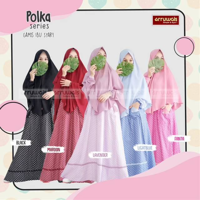 GAMIS IBU POLKA BY ARRUWAIS