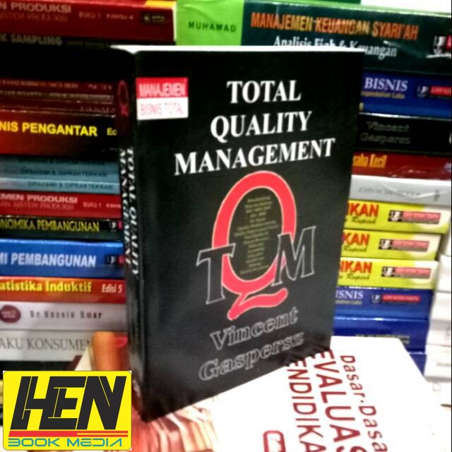 

Buku TQM total quality management untuk praktisi bisnis dan industri by Vincent Gaspersz
