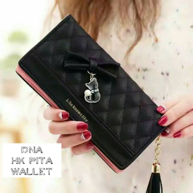 Dompet wanita - Dompet kucing pita