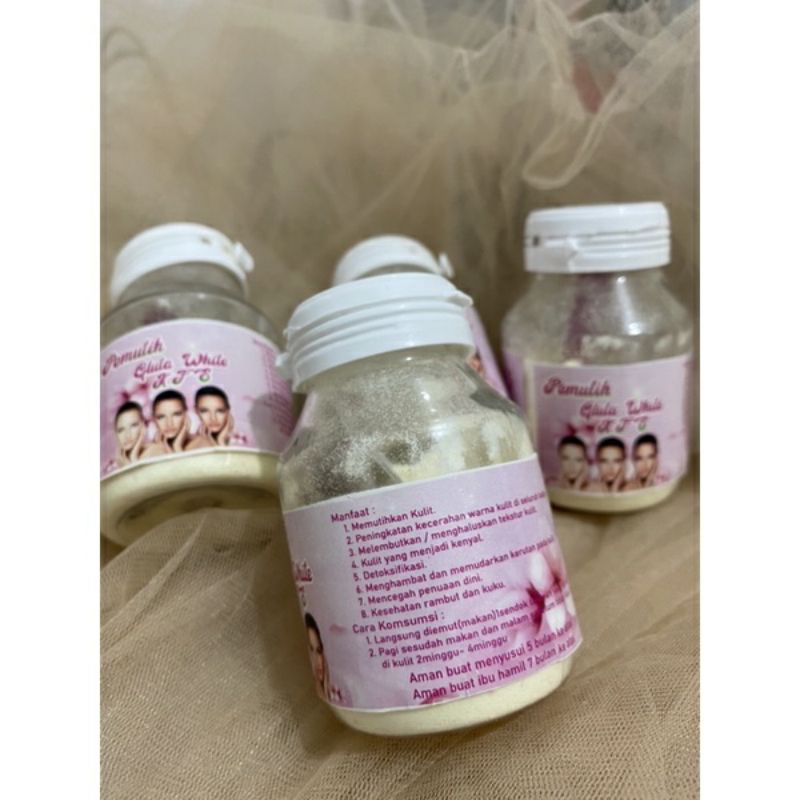PEMUTIH BADAN GLUTA WHITE KFS ORIGINAL BPOM