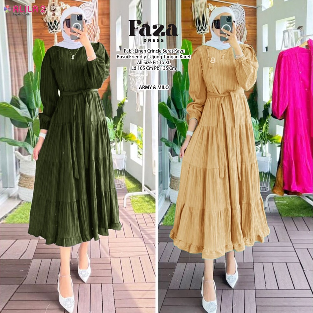 FAZA MAXI DRESS ORIGINAL ALILA 2