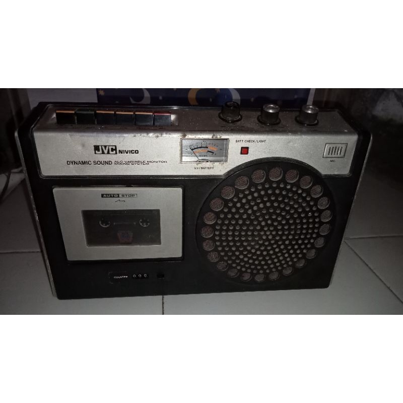 Tape compo boombox kaset pita JVC