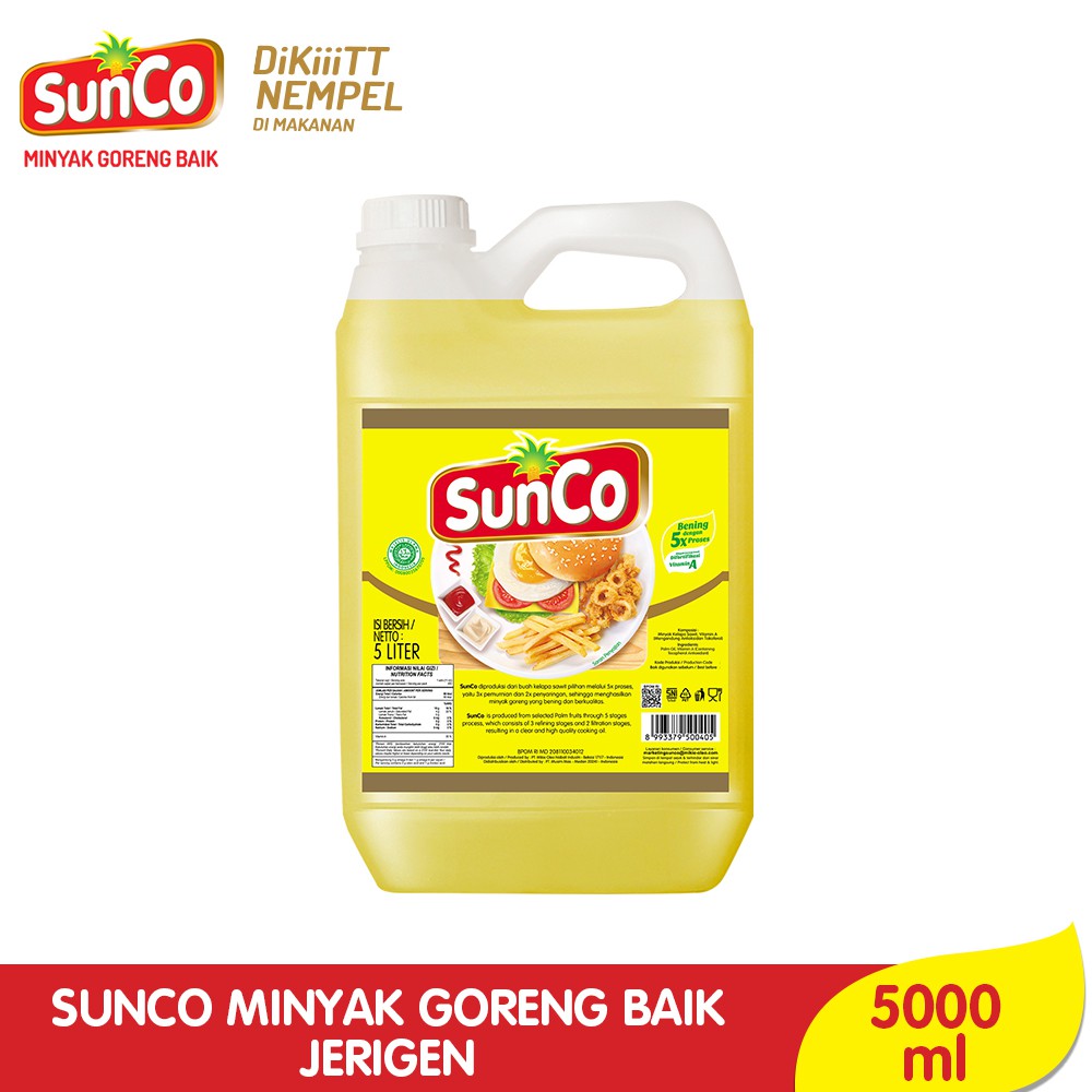 Sunco Minyak Goreng Jerigen 5 L