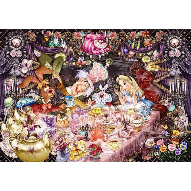 jigsaw puzzle alice in the wonderland tenyo puzzle collection 1000