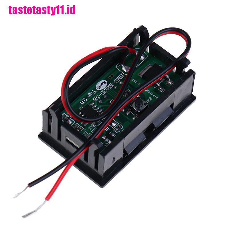 Modul Indikator Voltmeter Kapasitas Baterai Lithium 3S 12.6V