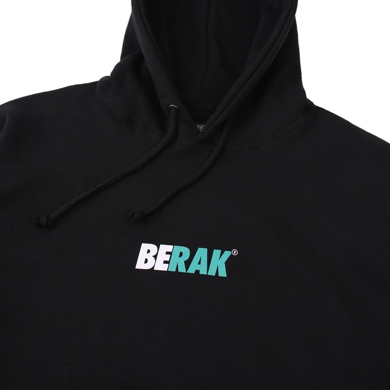 BERAK 9420 Sweater Hoodie Jacket - Zeus Black DTF