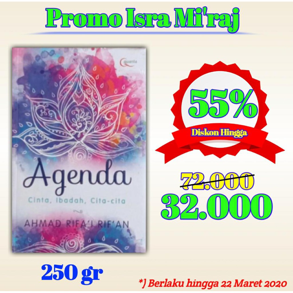 Agenda - Promo Isra Miraj