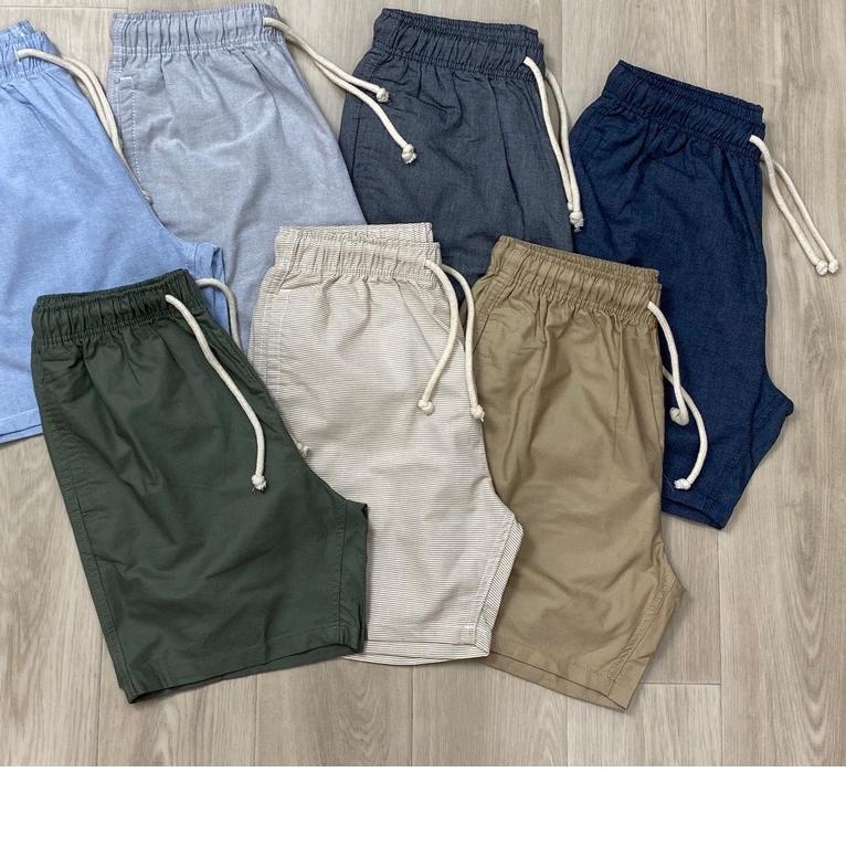 CELANA PENDEK ANKO PINGGANG KARET DAN TALI