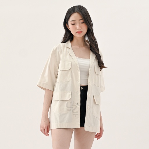 HEEDO PARKA OUTER VEST KEMEJA WANITA NEURU