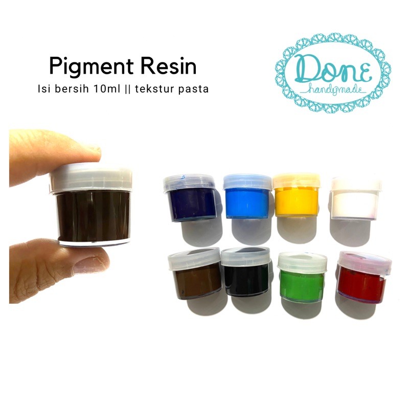 paket pigmen pewarna resin paket hemat pewarna resin epoxy resin colouring pigment donehandymade done handymade jual bahan kerajinan tangan