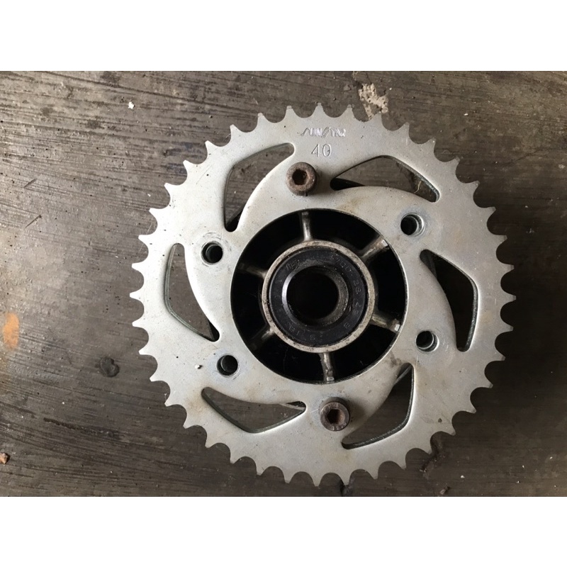 nap gear set gear belakang yamaha scorpio original