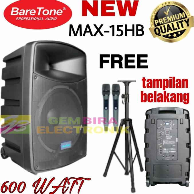 Speaker Spiker Portable Meeting Baretone Max15Hb Max 15Hb Max 15 Hb 89