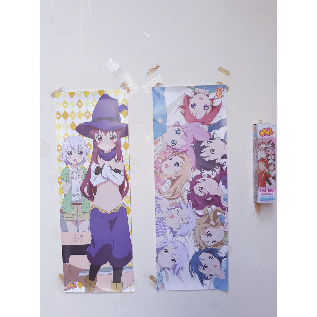 Set Poster Collection Yuru Yuri Original Japan (58x18cm)