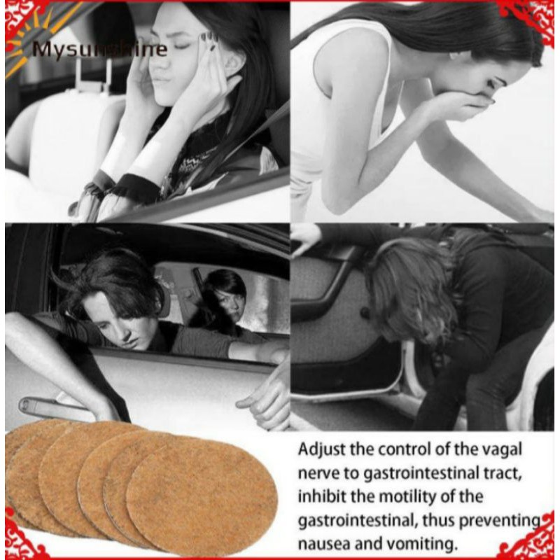 Sumifun Koyo Anti Mabuk perjalanan/Motion Sickness Patch isi 6 patch per sachet