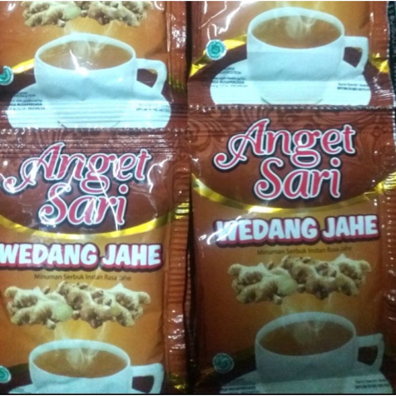 

Anget Sari Wedang Jahe 1 Renceng × 10 Sachet