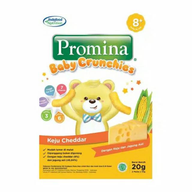 Promina crunchies snack cemilan finger food bayi anak makanan mpasi