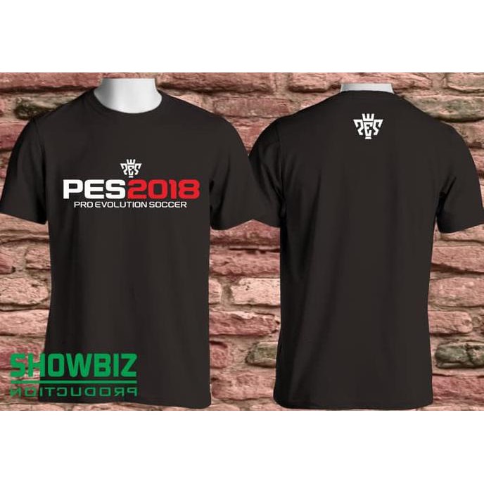 Super Sale KAOS T-SHIRT PRO EVOLUTION SOCCER 2018 PES 2018 Murah Banget