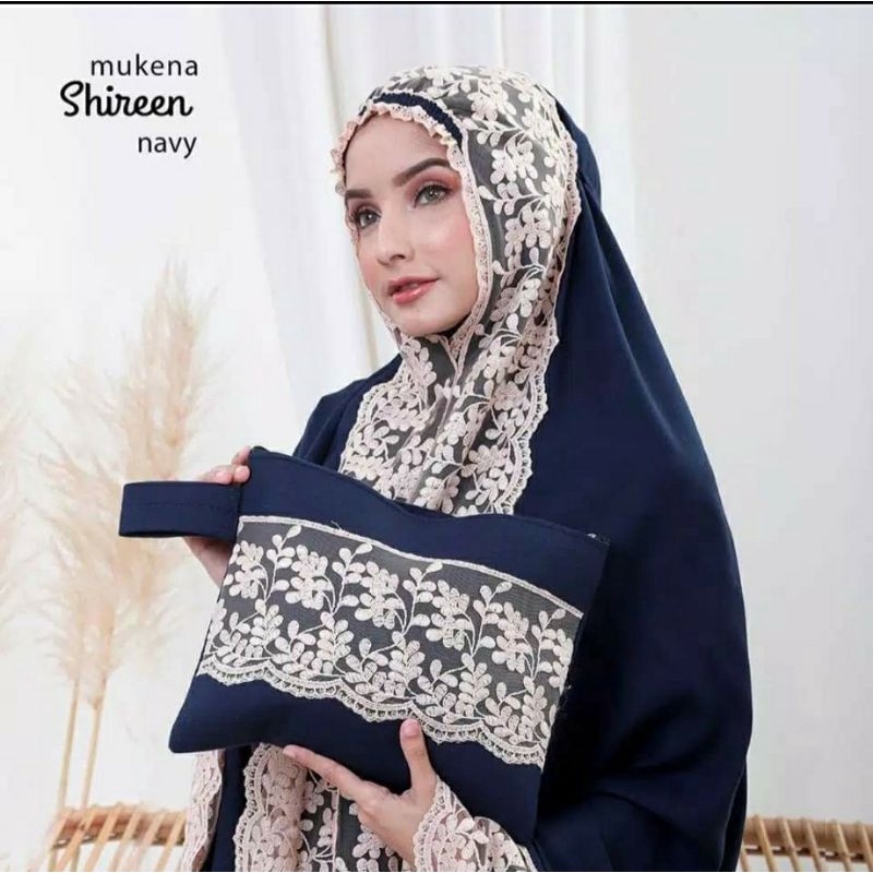 mukena shireen dewasa jumbo free tas