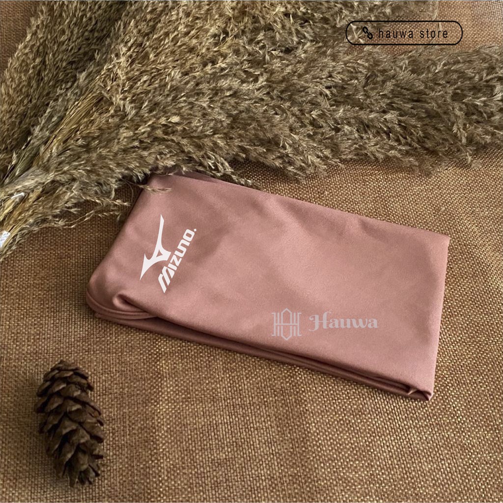 Hijab sport kerudung olahraga jilbab sporty mizuno-Peace