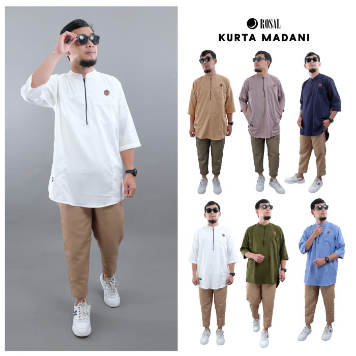 Kurta Madani ROSAL Baju Koko Kemko Pria Dewasa