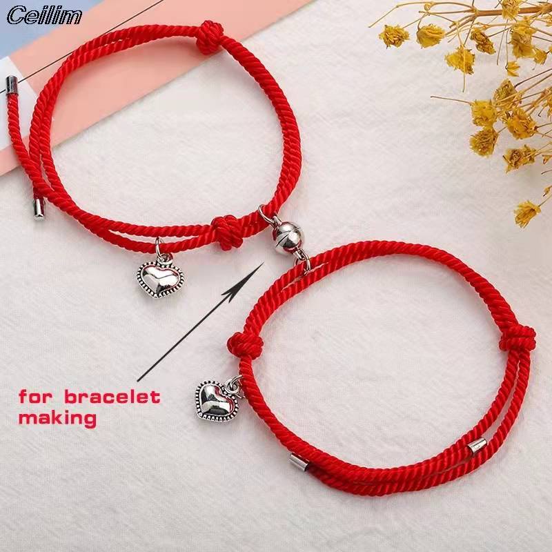 Magnet Gelang Couple / Magnet Ball Magnet Love / Magnet Gelang Bulat Hati / Kait Gelang Bola Magnetik / Magnetic Lobster Claps Harga/1Pasang