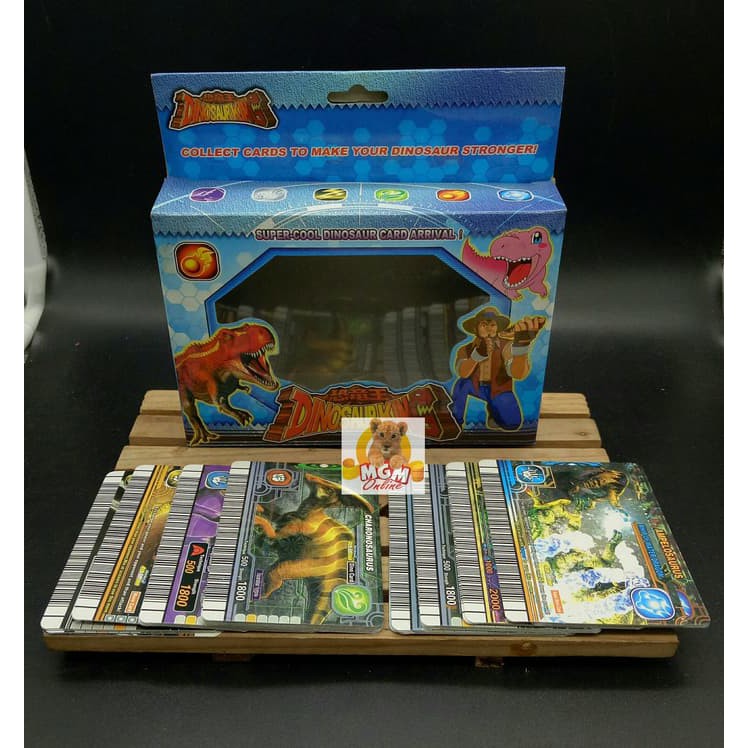 Kartu Dinosaur King - Kartu Mainan Dinosaur King SET Card Game