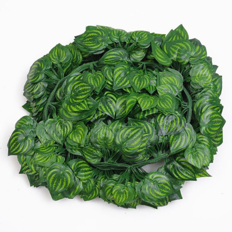 Daun rambat semangka plastik dekorasi lamaran bunga artificial