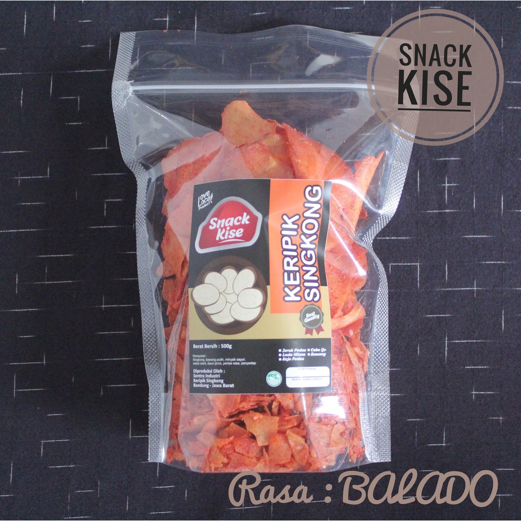 

Keripik Singkong Rasa Balado