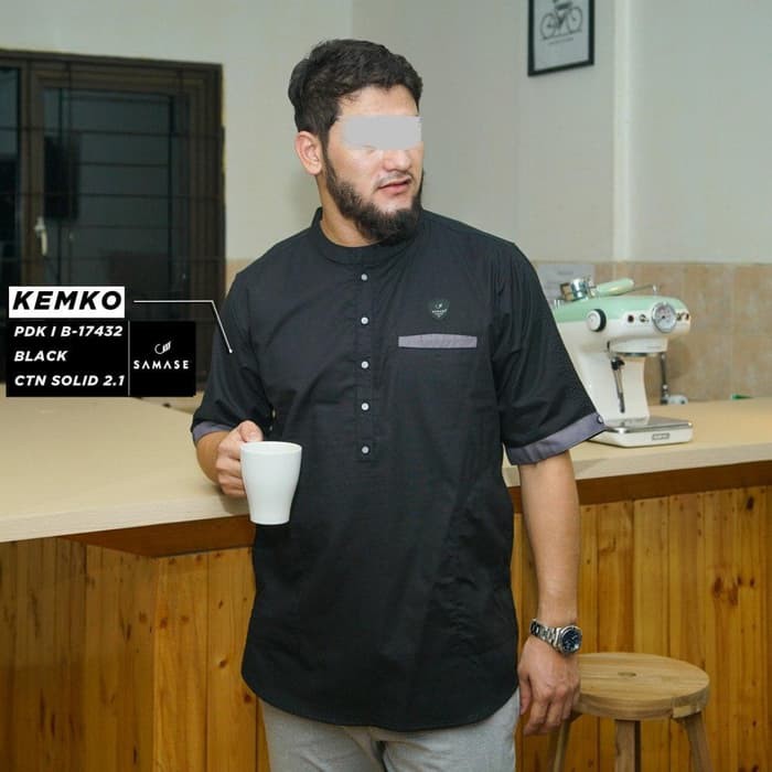Kemko Samase Kemeja Koko PDK | B-174 Baju Muslim Pria
