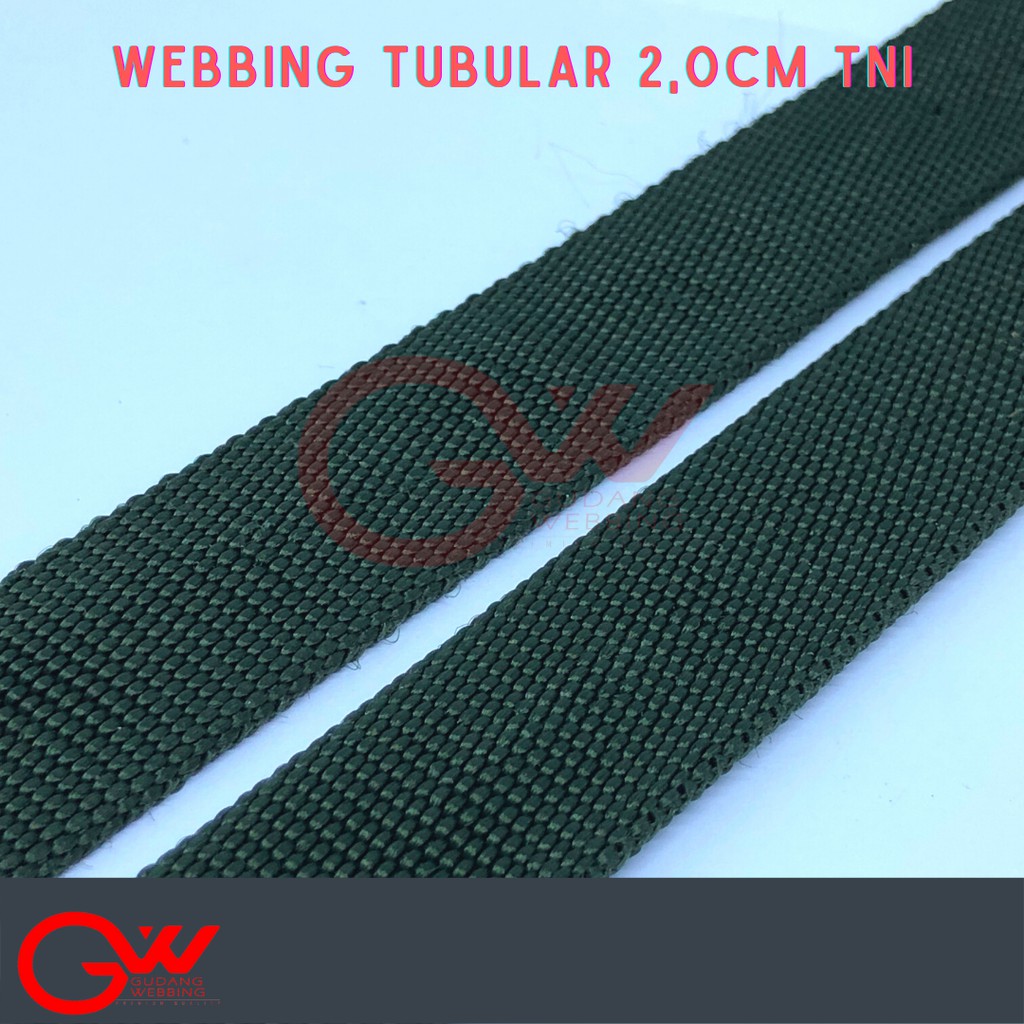 Tali Webbing Double (Tubular) - AA Dobel 2,0 cm - ECERAN