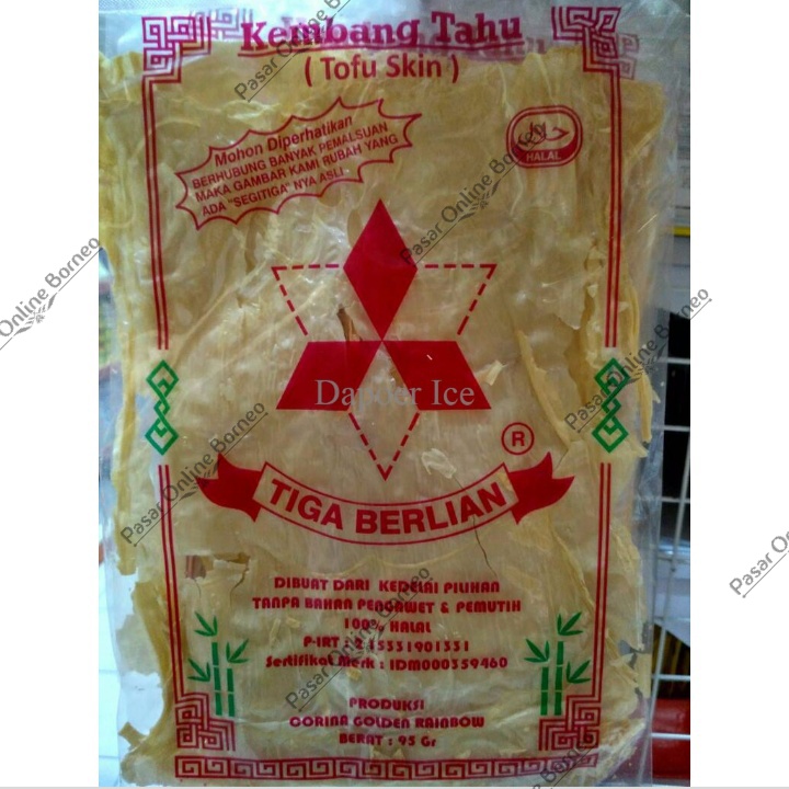 Kembang Tahu Kemasan Cap Tiga Berlian