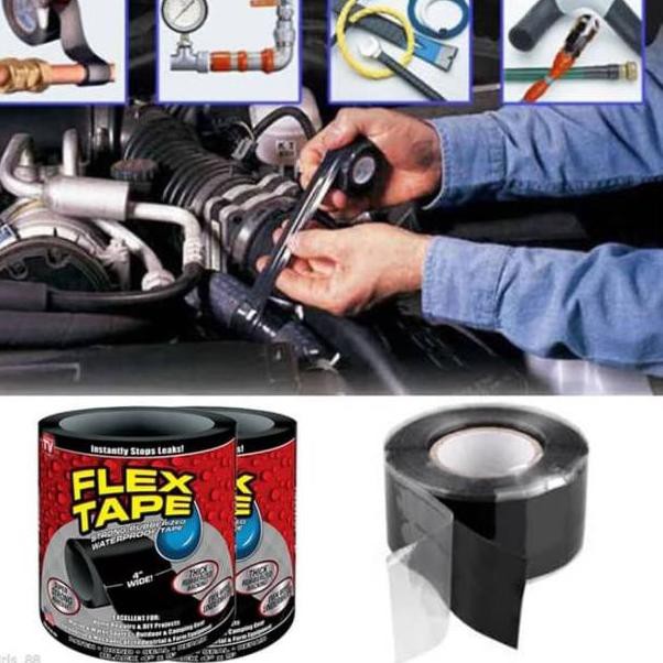 

Lakban / Isolasi Lem Ajaib Super Kuat Anti Tahan Air Bocor Flex Tape (ART. 4809)